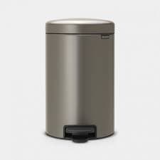 Brabantia Pedal Bin 12L New Icon Platinum image 0