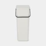 Brabantia Sort & Go Waste Bin, 40L, Light Grey image 2