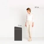 Brabantia Touch Bin, 60L, Soft Beige image 3