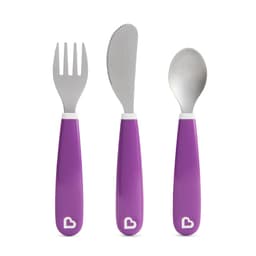 Munchkin Splash Toddler Cutlery Set Purple image 0