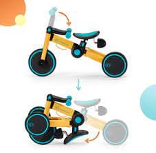 Kinderkraft Tricycle 4 Trike Primrose Yellow image 4