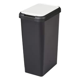 Tontarelli Touch & Lift Black / White Dustbin 25 lt image 0