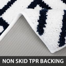 Cannon Zigzag Bathmat 50×80 White image 1