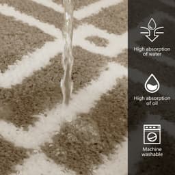 Cannon Zigzag Bathmat 50×80 Ibeige image 3