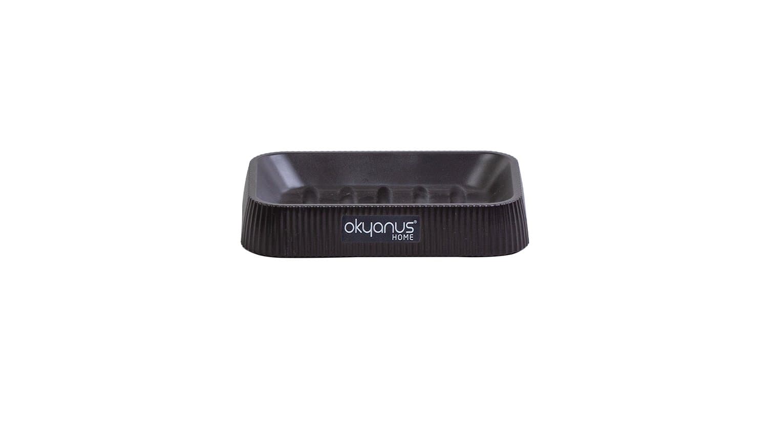 Okyanus Stripe Soap Holder Black