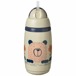 Tommee Tippee SuperStar Insulated No-Leak Straw Drinking Bottle 266 ML +12M image 1
