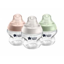 Tommee Tippee Set of 3x150 ML Pastel Colors Closer to Nature Bottles image 2