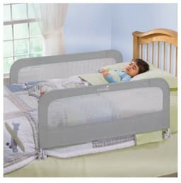 Summer Infant Double Safety Bed Rail Grey image 1