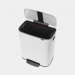 Brabantia Bo Pedal Bin 60 Ltr White image 4