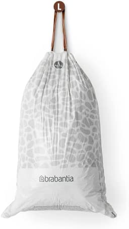 Brabantia Perfect Fit Bin Bags 40-45 Ltr (40 Bags Code L) - White image 2