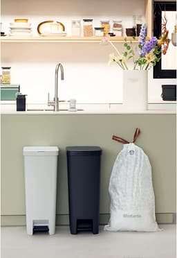 Brabantia Perfect Fit Bin Bags 40-45 Ltr (40 Bags Code L) - White image 3