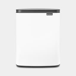 Brabantia Bo Waste Bin 12 Ltr - White image 0