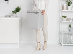 Brabantia Stackable Laundry Box 35 Ltr - Grey image 1