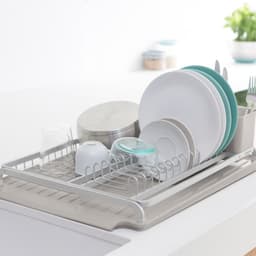 Brabantia Dish Drying Rack - Mid Grey image 1