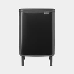 Brabantia Bo Waste Bin Hi 12 Ltr - Matt Black image 0