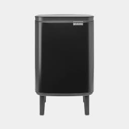 Brabantia Bo Waste Bin Hi 7 Ltr - Matt Black image 0