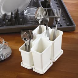 Tontarelli Bella Cutlery Drainer with Tray 16*14*12cm image 1