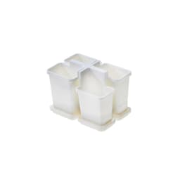 Tontarelli Bella Cutlery Drainer with Tray 16*14*12cm image 0