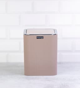 Okyanus Stripe Trashcan 5lt – Wooden image 0