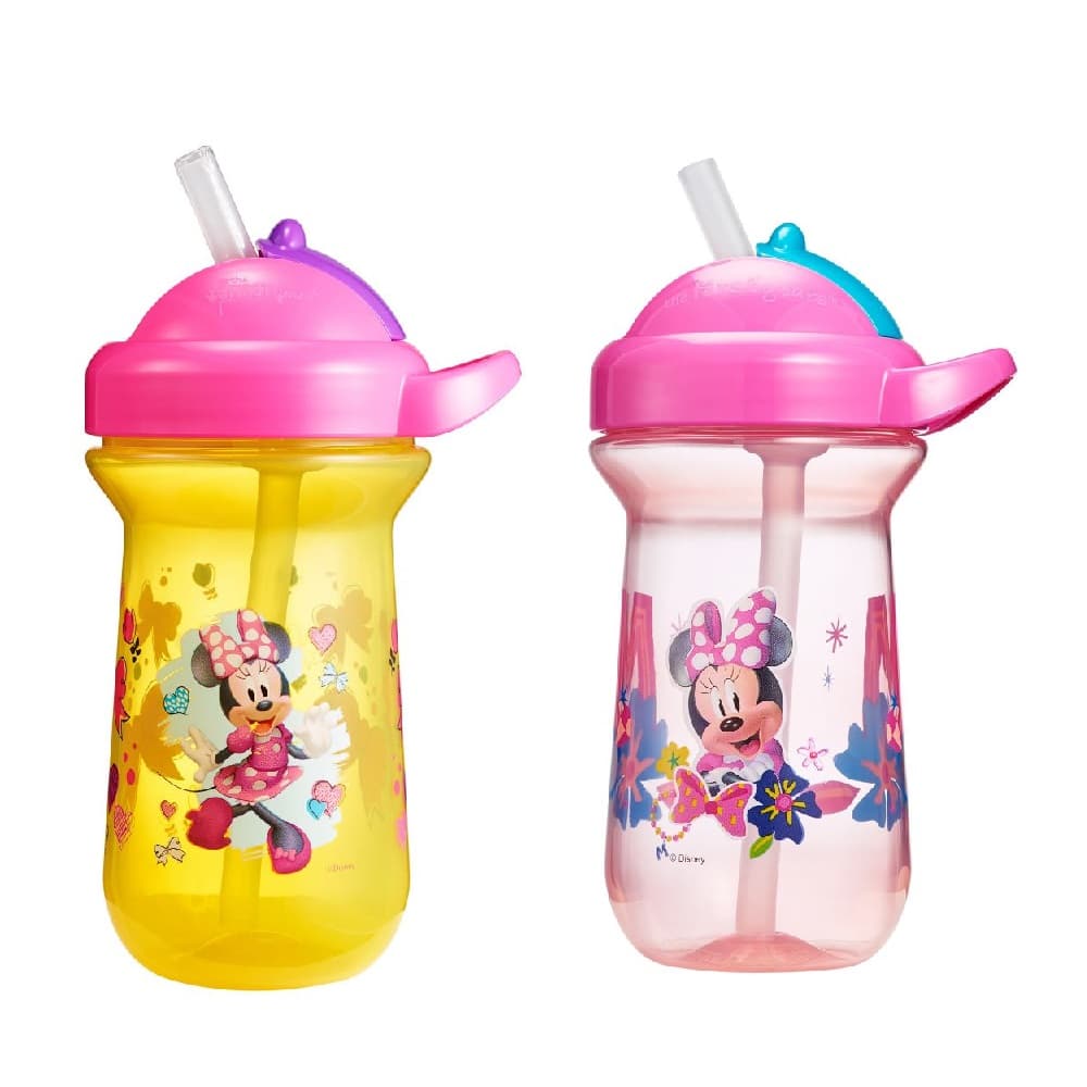 The First Years Minnie Flip Top Straw Cup