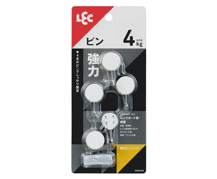 LEC Pin Hook Strong 4pcs
