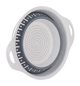 Plast Art Foldable Round Strainer with 2 Handles 30*10cm image 1