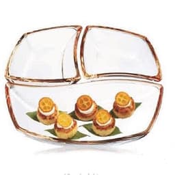 Luigi Bormioli 3-Pc Orange Serving Set image 0