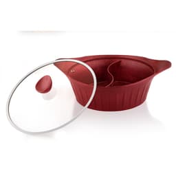 Tashan Granite Divided Casserole 32 cm Red image 0