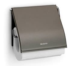 Brabantia ReNew Toilet Roll Holder - Platinum image 0