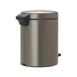 Brabantia Pedal Bin 5 Ltr NewIcon - Platinum image 3