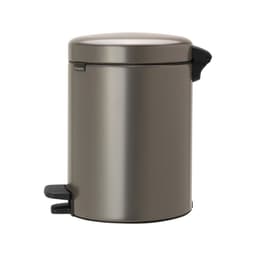 Brabantia Pedal Bin 5 Ltr NewIcon - Platinum image 2