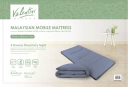VALENTINI MOBILE MATTRESS BLU  91*183*7 CM image 0