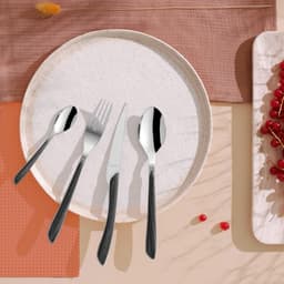 Amefa Eclat 4 pcs Cutlery Set Black image 1