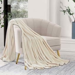 CANNON WAFFLE FLANNEL BLANKET CRM 160x220CM image 0