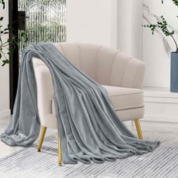 CANNON WAFFLE FLANNEL BLANKET GRY 160x220CM image 0