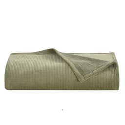 CANNON WAFFLE FLANNEL BLANKET OLV 240x220CM image 2