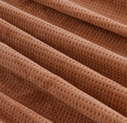 CANNON WAFFLE FLANNEL BLANKET TERA 240x220CM image 1