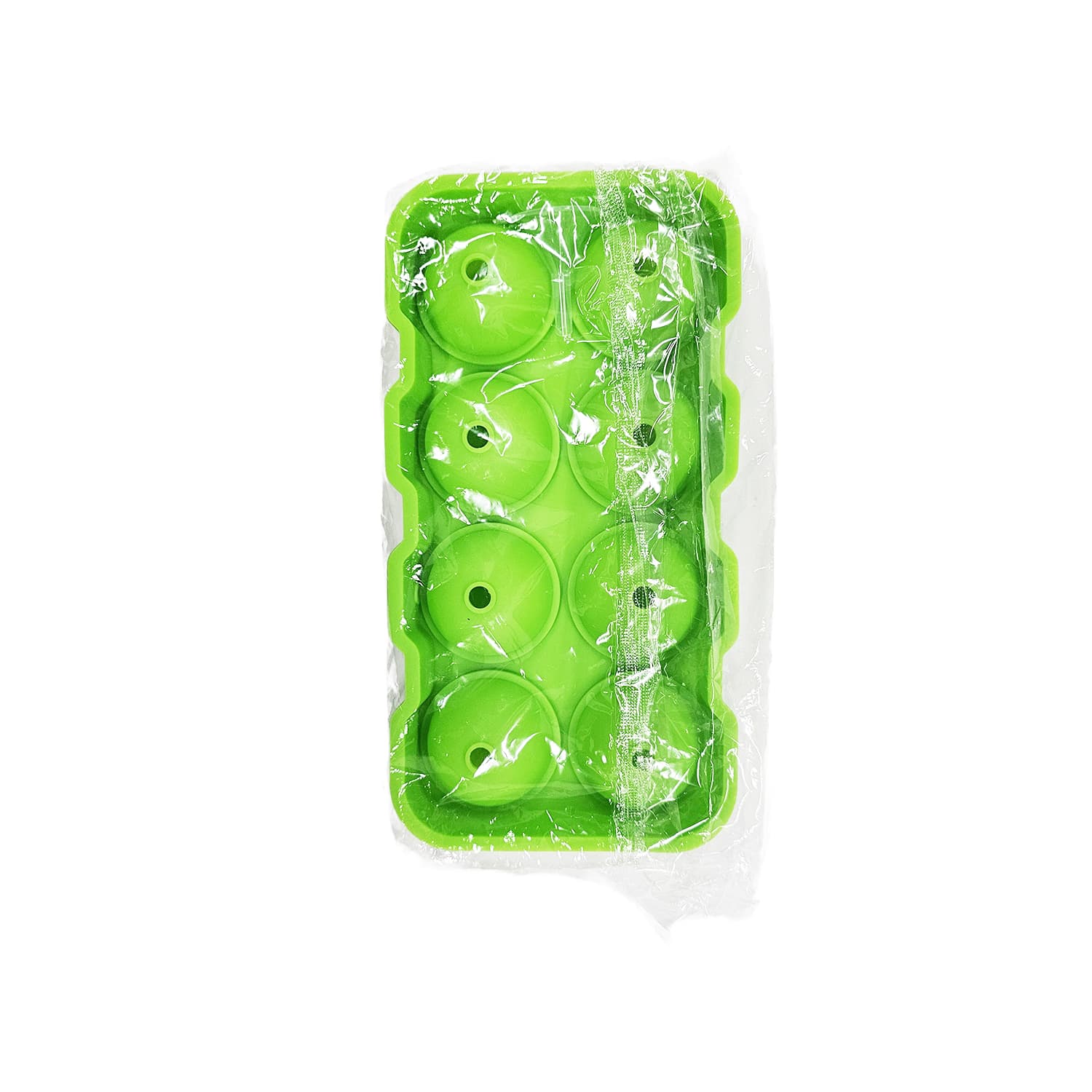 Mr. Chef 8 Hole Round Ice Cube Mould Green