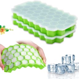 Mr. Chef 37 Honecomb Ice Cells + Lid Green image 1