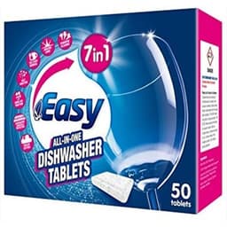 Easy 7 in 1 Dishwasher Tablets 50 Pcs image 0