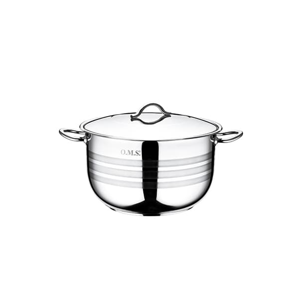 OMS Stainless Steel Casserole With Lid 14cm