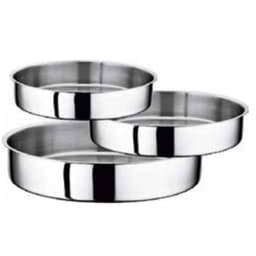 OMS Stainless Steel Oven Dish Set of 3 Pcs image 0