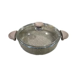 OMS Granite Low Casserole 28x8cm Brown image 0