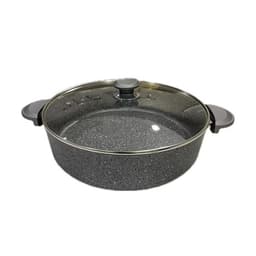 OMS Granite Low Casserole 35x9.5cm Grey image 0