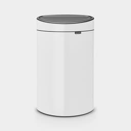 Brabantia Touch Bin New, 40L White image 0