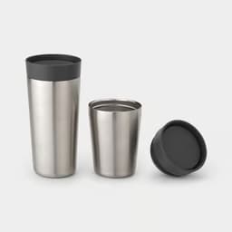 Brabantia Make & Take Insulated Gup, 0.36L Dark Grey image 3