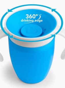 Munchkin Miracle 360° Sippy Cup 200 ML +6 months - Blue image 1