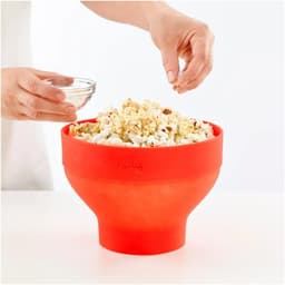 Lekue Microwave Popcorn Maker Red image 2