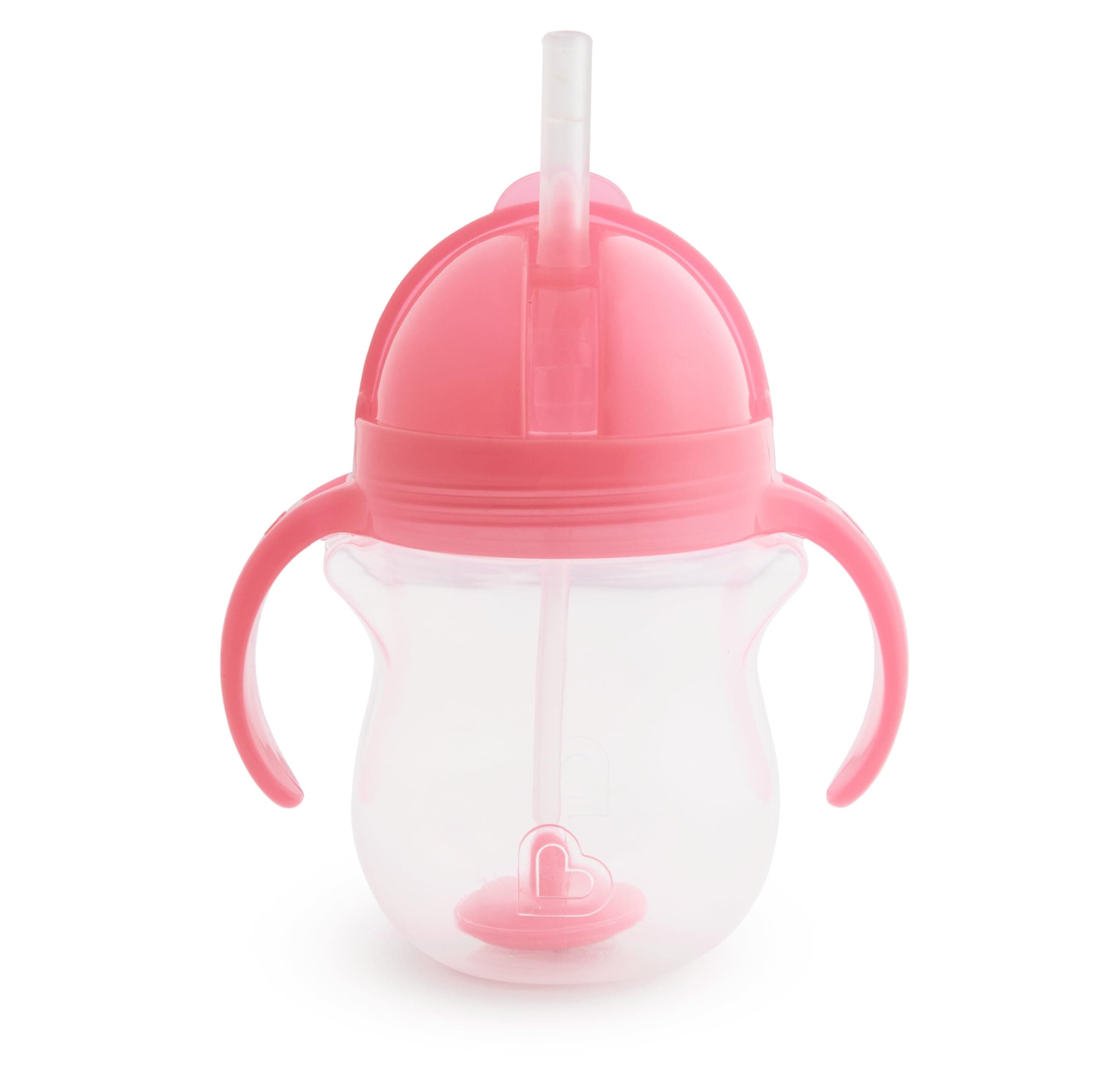 Munchkin Any Angle™ Weighted Straw Trainer Cup 210 ML +6 Months - Pink