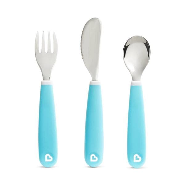 Munchkin Splash Toddler Cutlery Set Blue